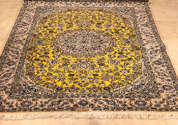 سجاد ايراني نايين مقاس 130x200 - Image 1