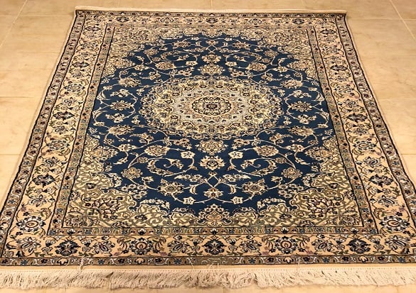 سجاد ايراني  نايين  مقاس 130x200 - صورة 1