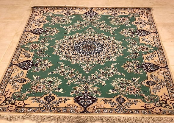 سجاد ايراني نايين مقاس 130x200 - صورة 1
