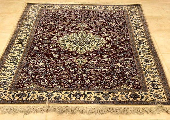 سجاد ايراني نايين مقاس 130x200 - صورة 1