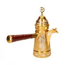 مصب قهوة نحاسي صافي - Image 3