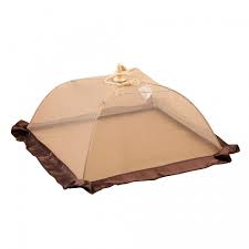غطاء اطعمه قابل للطي 35*35 رملي  - Image 1