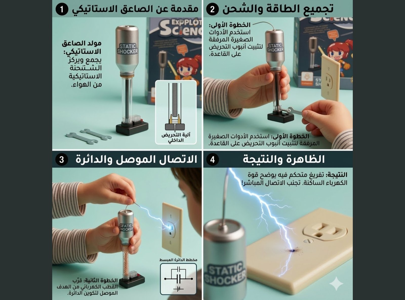 لعبة الصاعق الإستاتيكي  - صورة 3