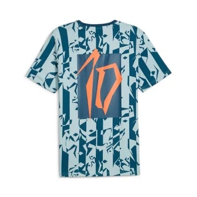 تيشيرت رجالي بوما Neymar JR Logo Tee Ocean Tropic - صورة 2