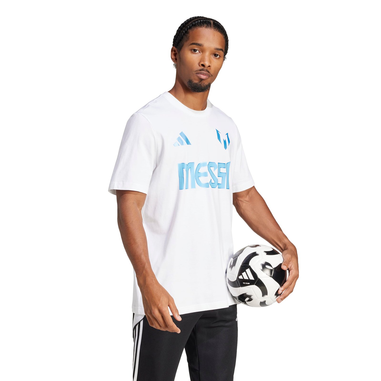 Adidas Messi Name and Number Graphic Tee  - Image 6