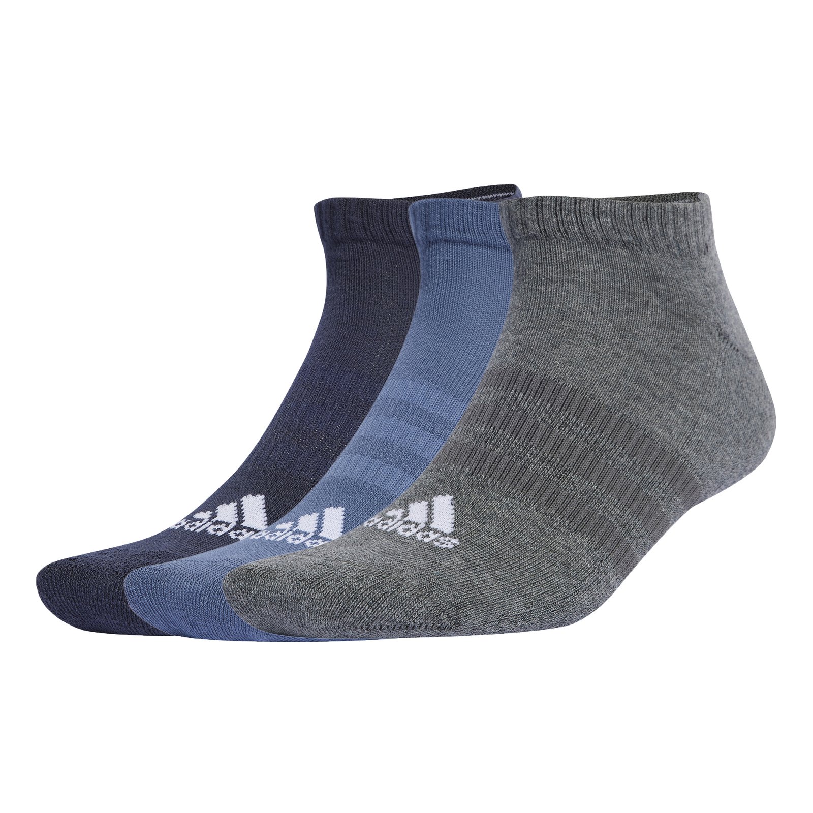 Adidas Cushioned Low-Cut Socks 3 Pairs - Image 1
