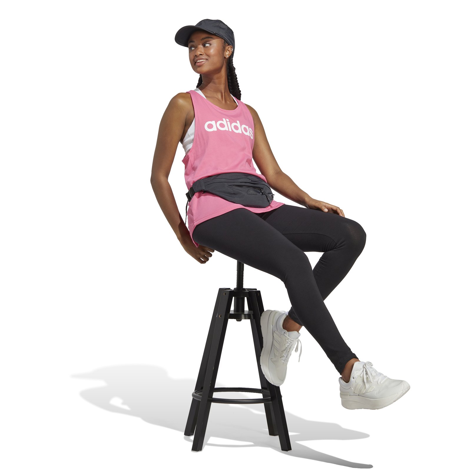 Adidas Essentials Loose Logo Tank Top - Image 6