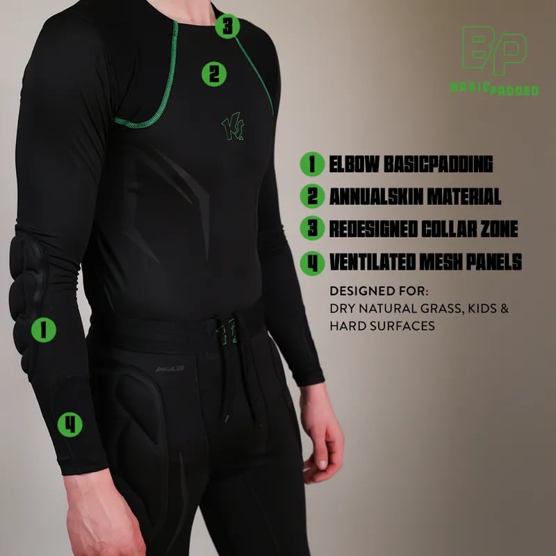 قميص داخلي لحارس المرمى كيبيرسبورت مبطن - صورة 5