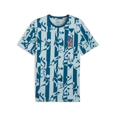 تيشيرت رجالي بوما Neymar JR Logo Tee Ocean Tropic - صورة 1