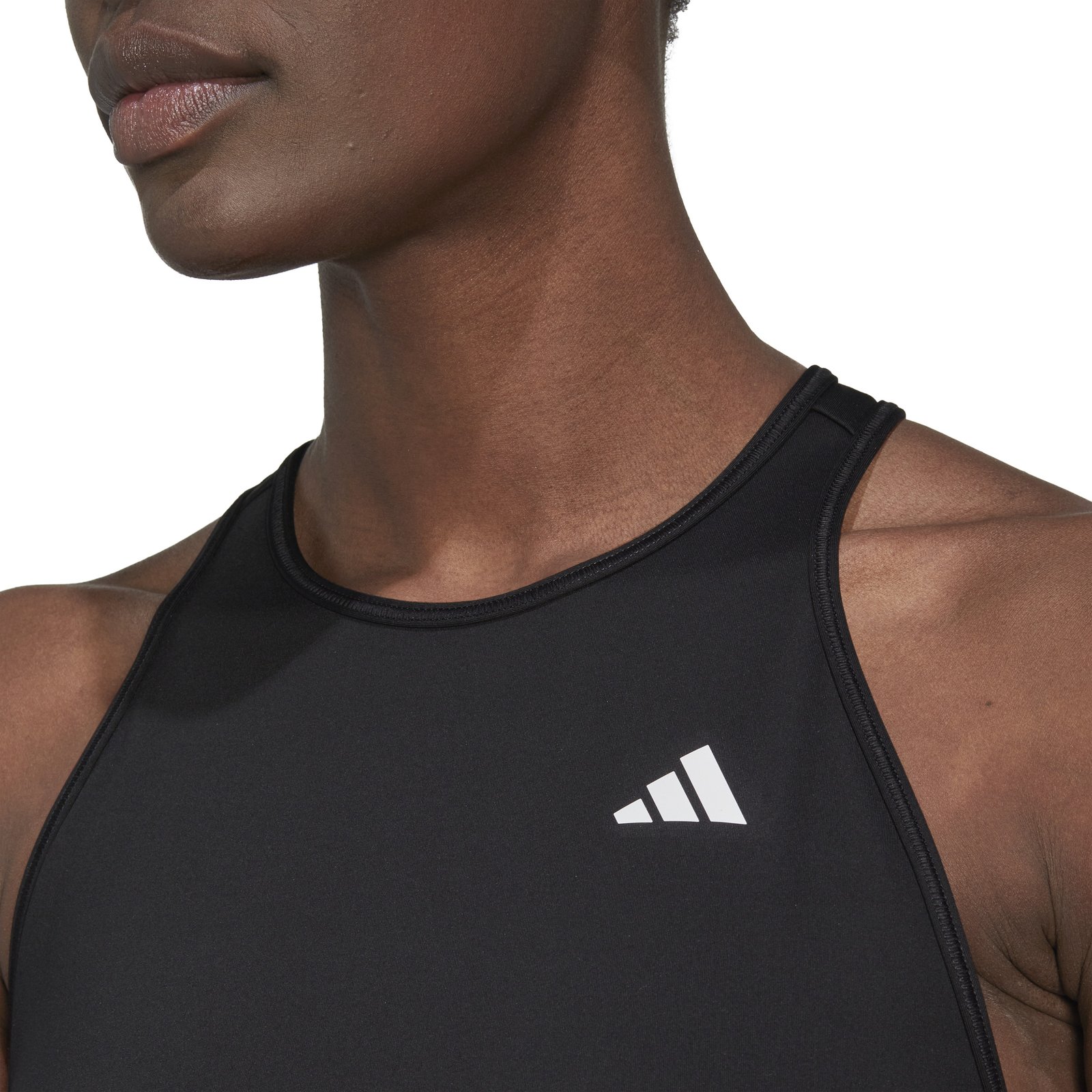 Adidas Aeroready 3 Stripes Crop Top - Image 16