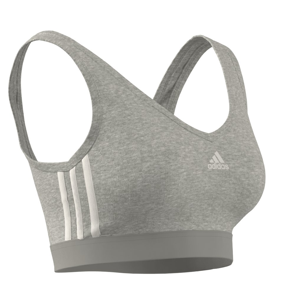 Adidas Essential 3 Stripes Crop Top - Image 5