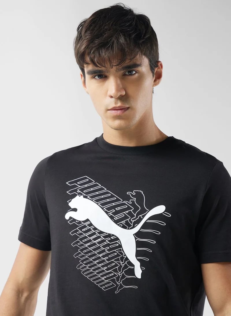 Puma Men's Graphic Cat Shirt - Image 3