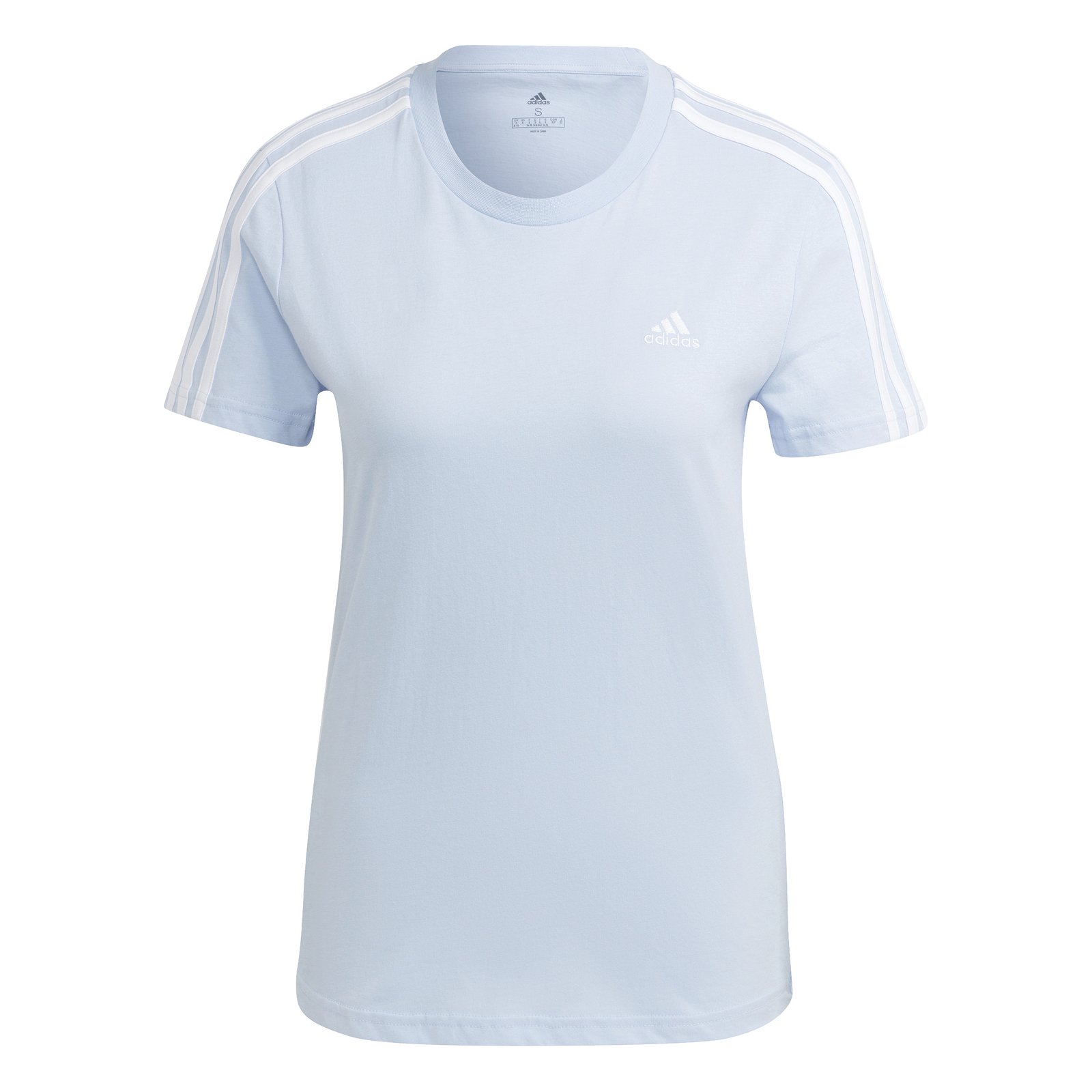 Adidas Essential Slim 3-Stripes Tee - Image 9
