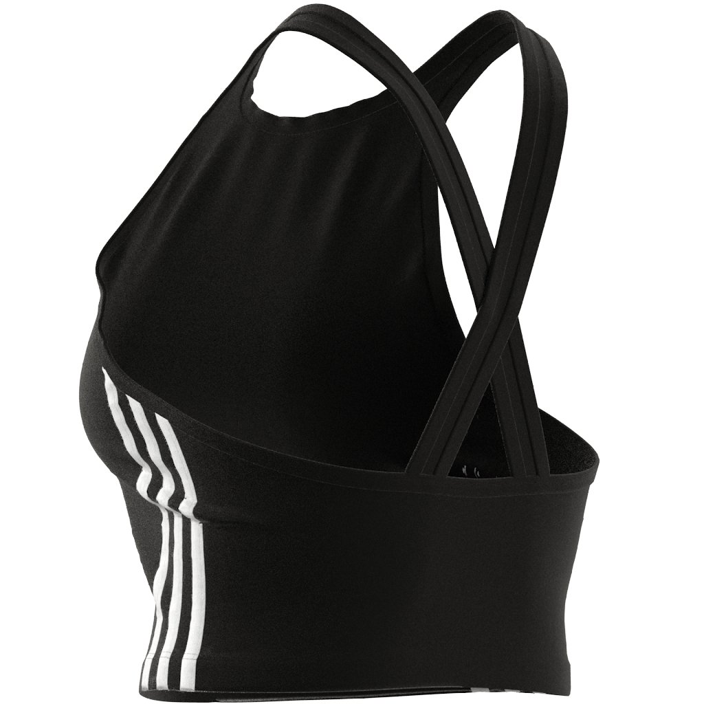 Adidas Aeroready 3 Stripes Crop Top - Image 11