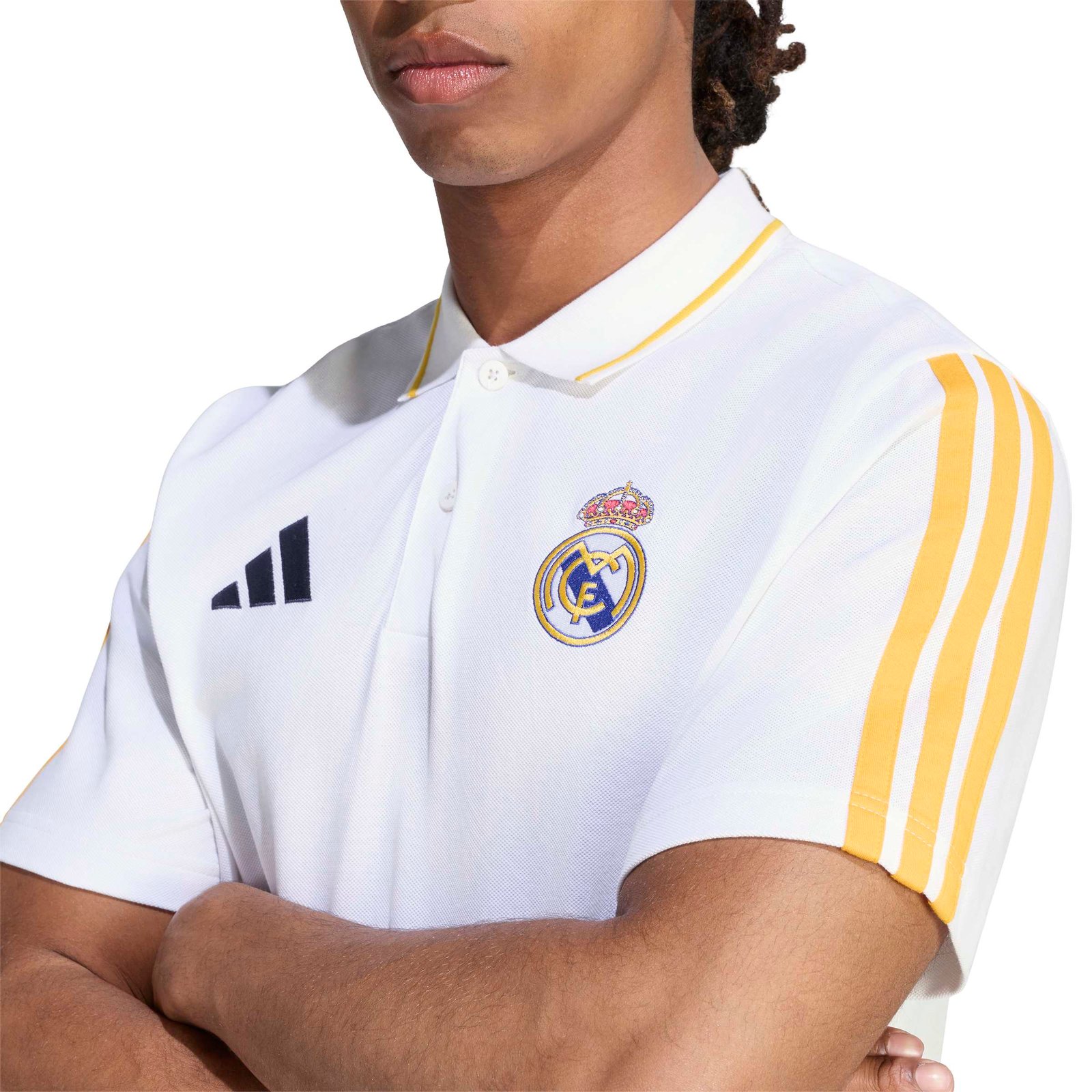 بولو رجالي أديداس ريال مدريد DNA - صورة 5
