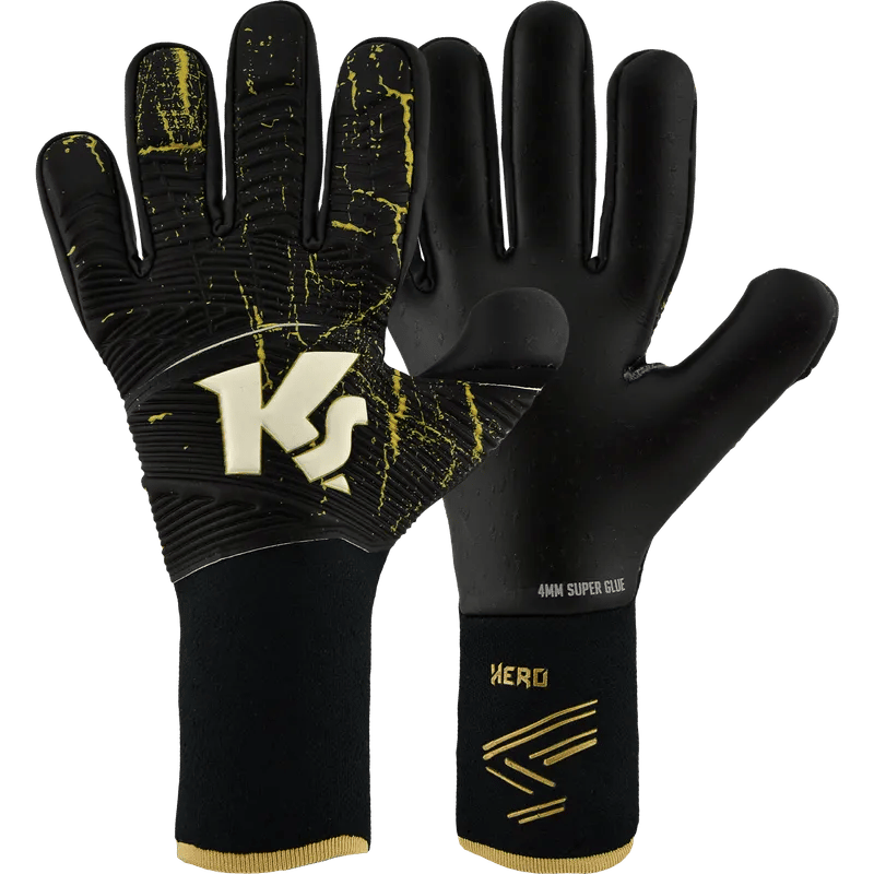 قفاز حارس مرمى كيه إس هيرو إكس برو إيليت إن سي – إصدار 25 سنة - صورة 1