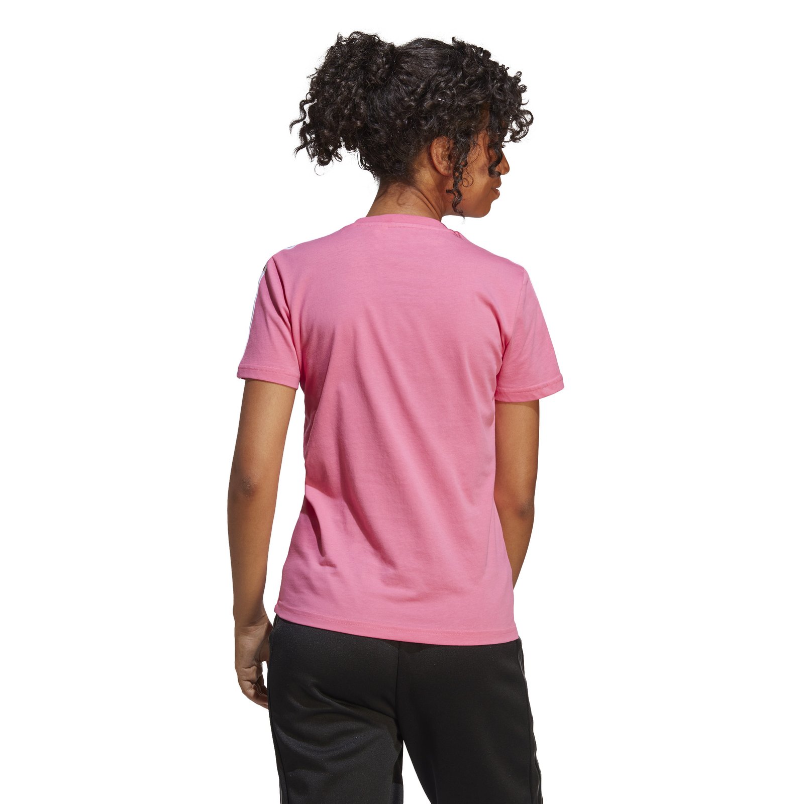 Adidas Essential Slim 3-Stipes TEE - Image 5