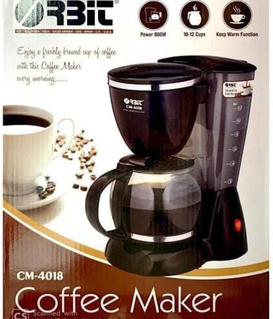 American coffee maker with a capacity of 1200 ml - Image 2
