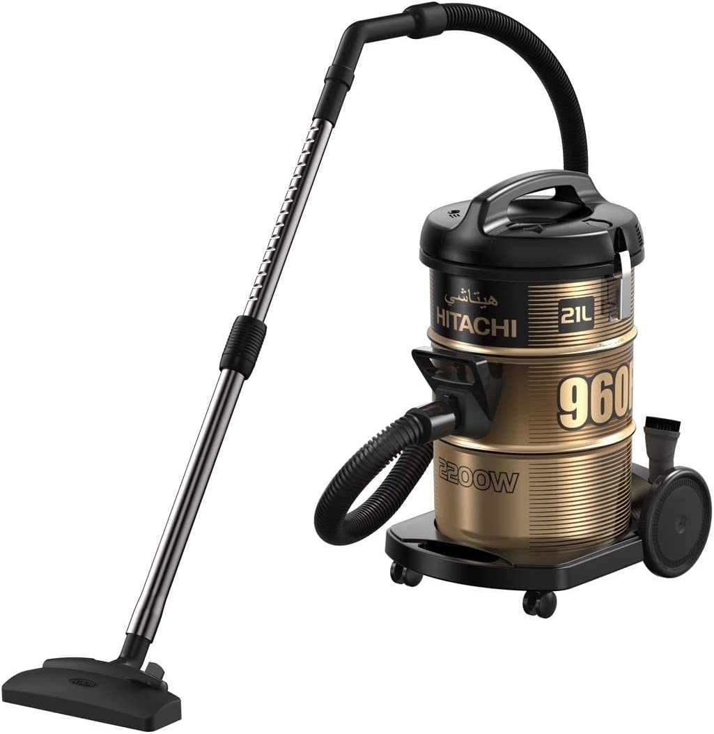 HITACHI Drum Vacuum Cleaner 21 Liters - Black - Image 4