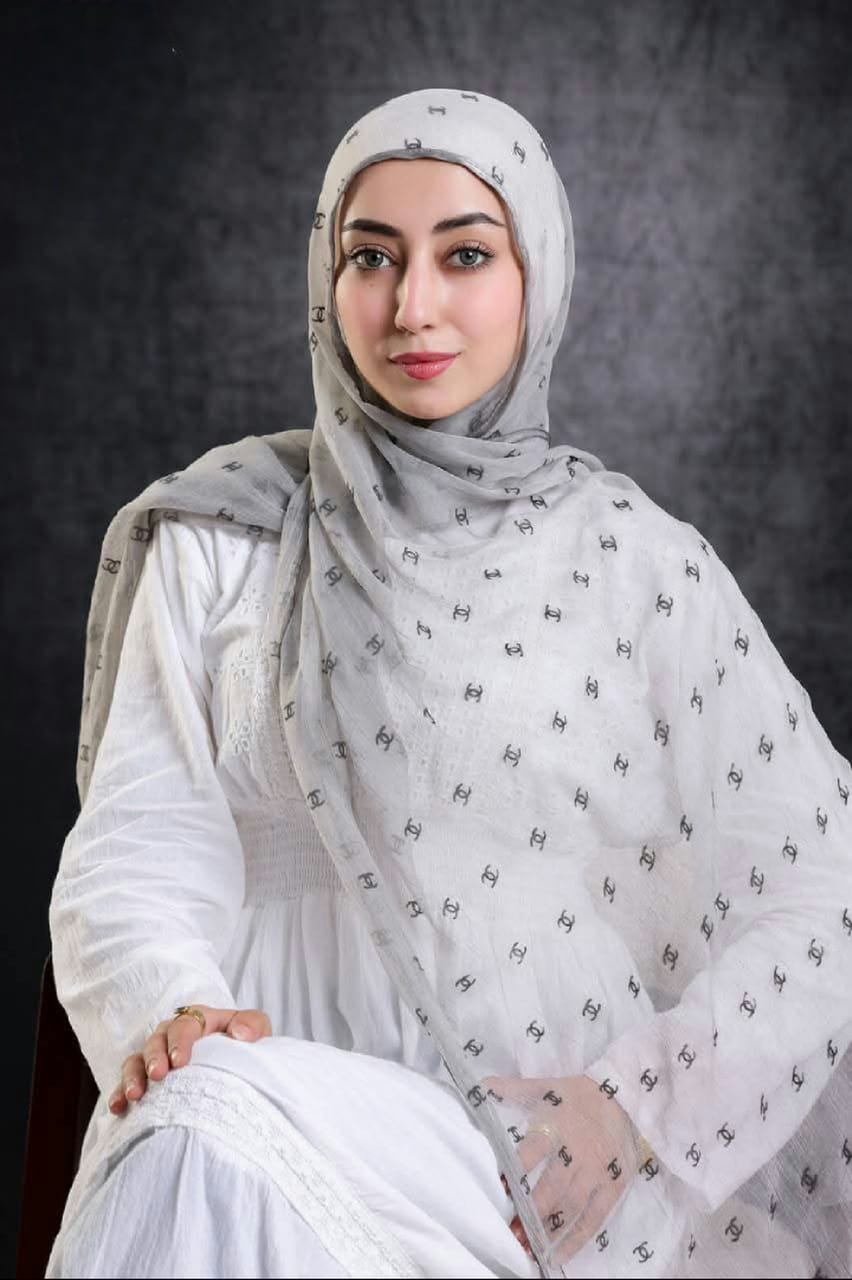طرحة مسي شيفون مشجرة - صورة 3
