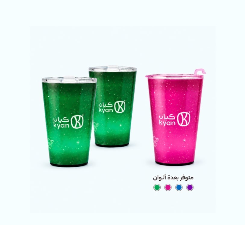 عرض الأخضر  3 أكواب مضيئة - صورة 1