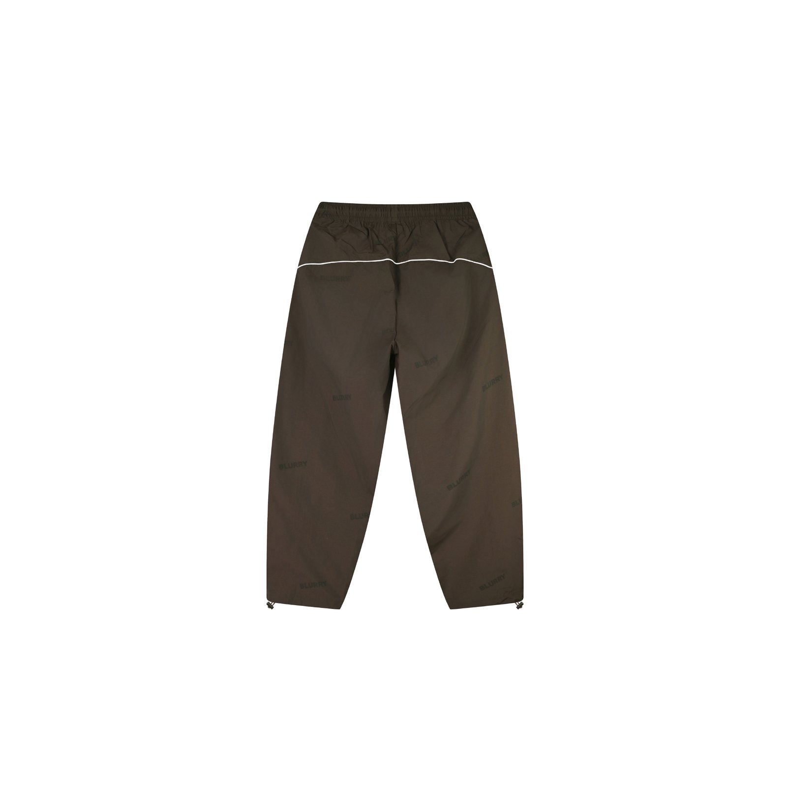 Khaki  Parachute Wide Leg With Logo Pattern (Unisex) - Image 6
