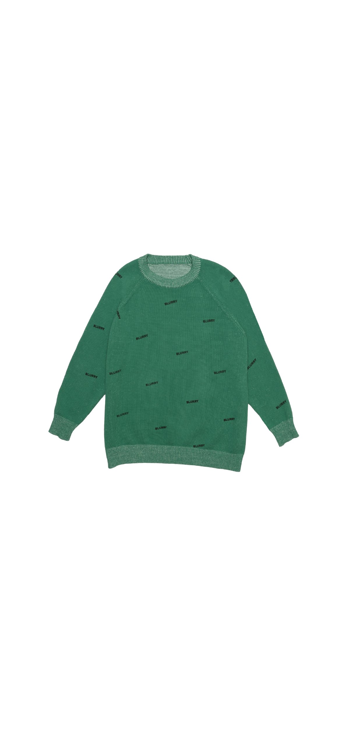 Patterned Green Sweater ( Unisex ) - Image 1