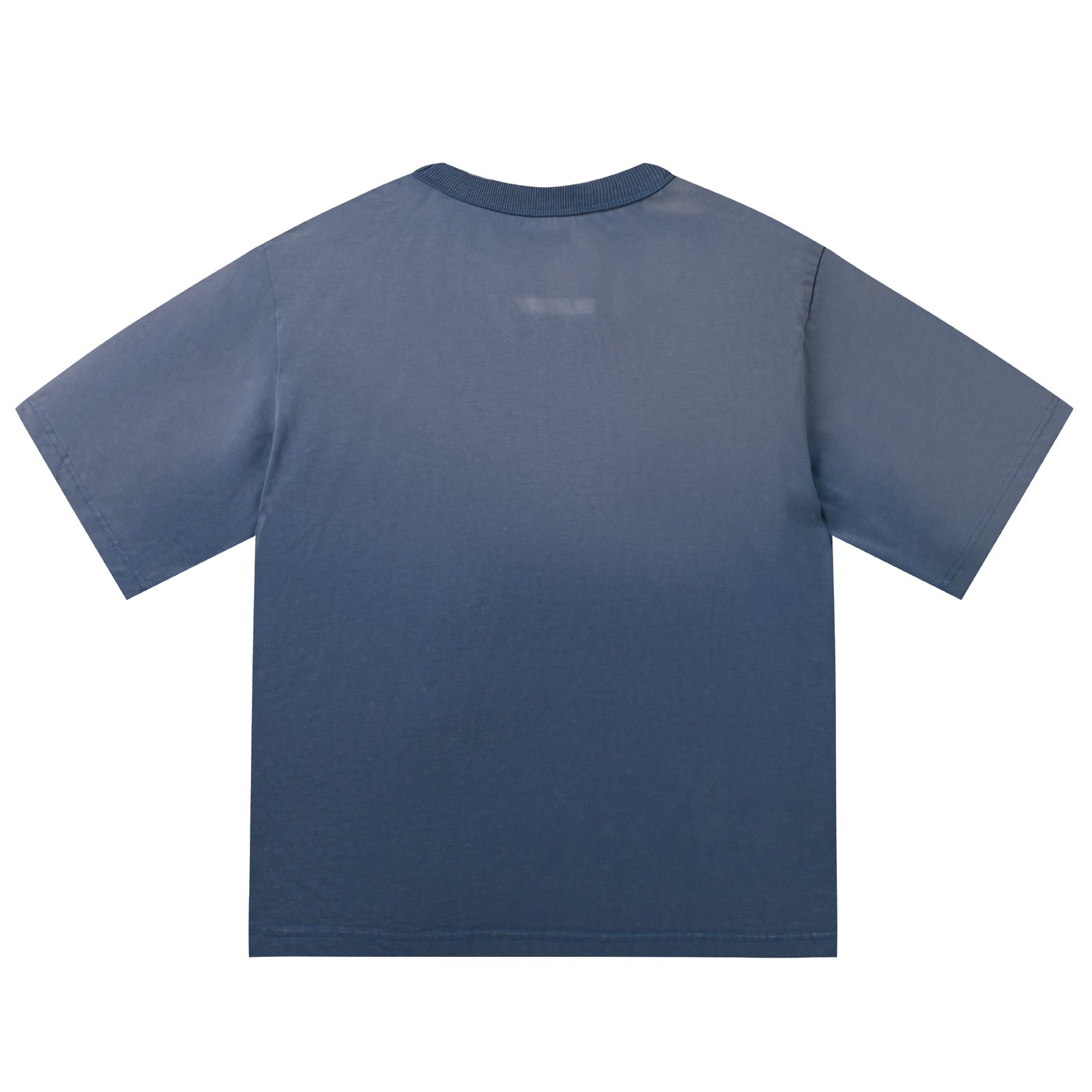 Classic blue T-shirt - صورة 3