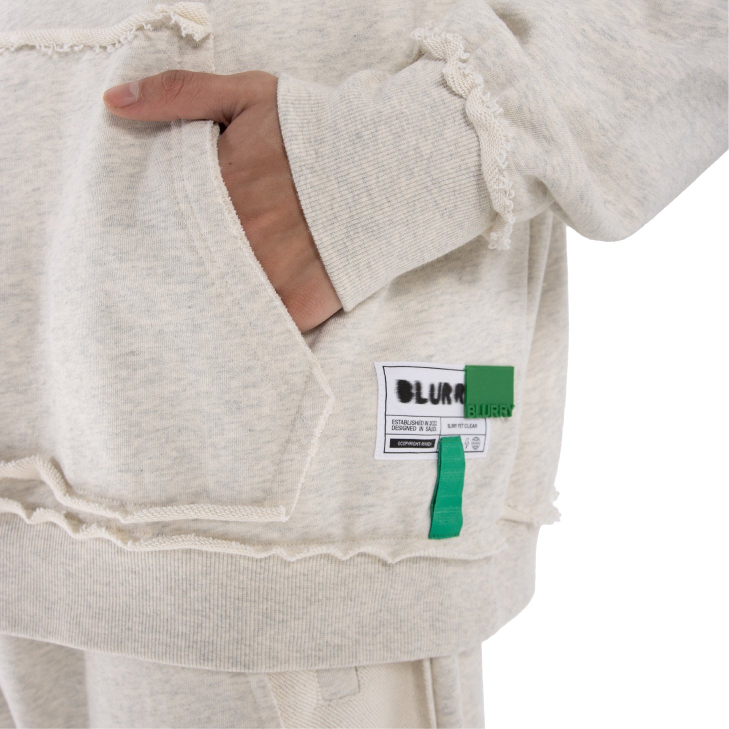 Classic off-white Hoodie ( Unisex ) - صورة 5