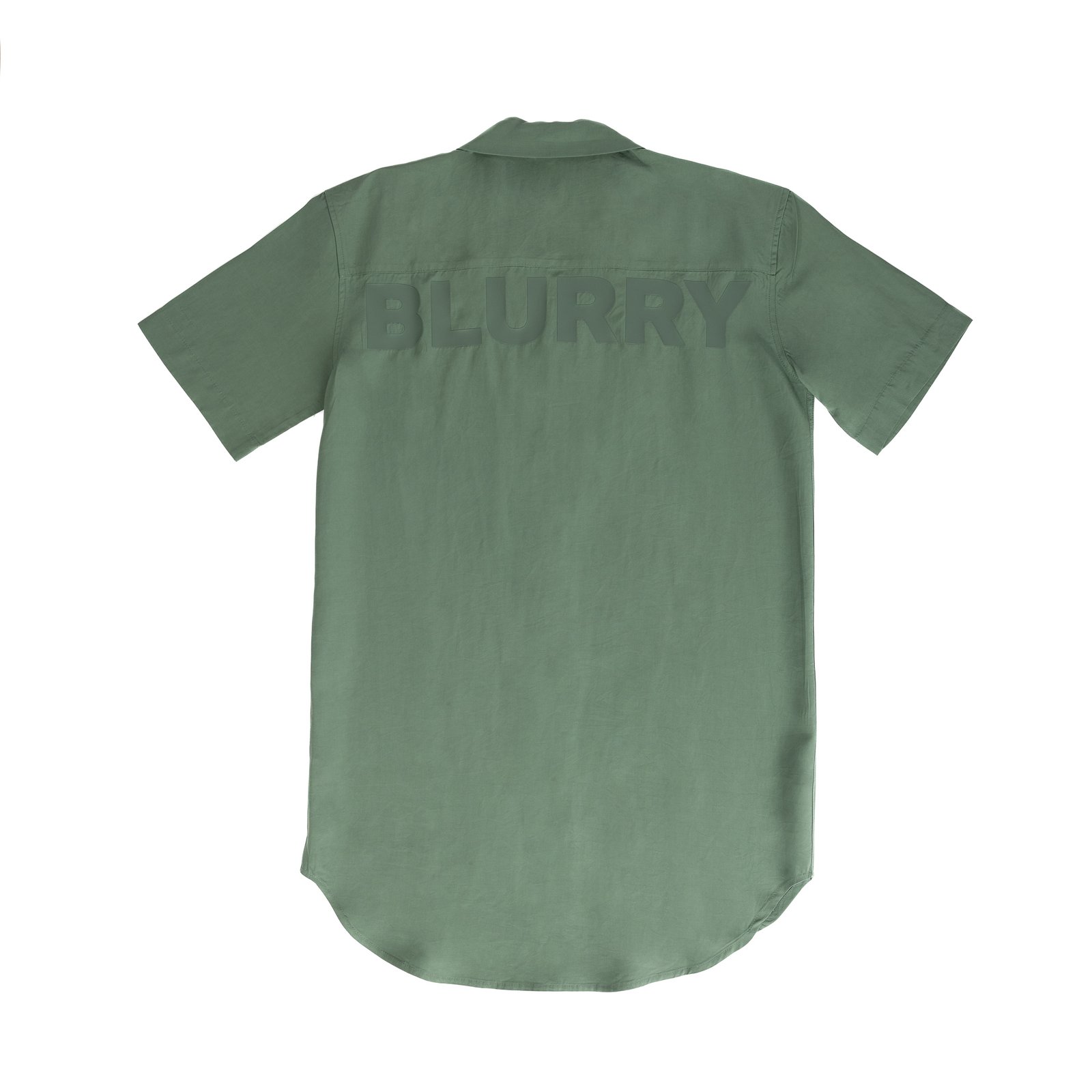 Oversized Green linen Dress - Image 2