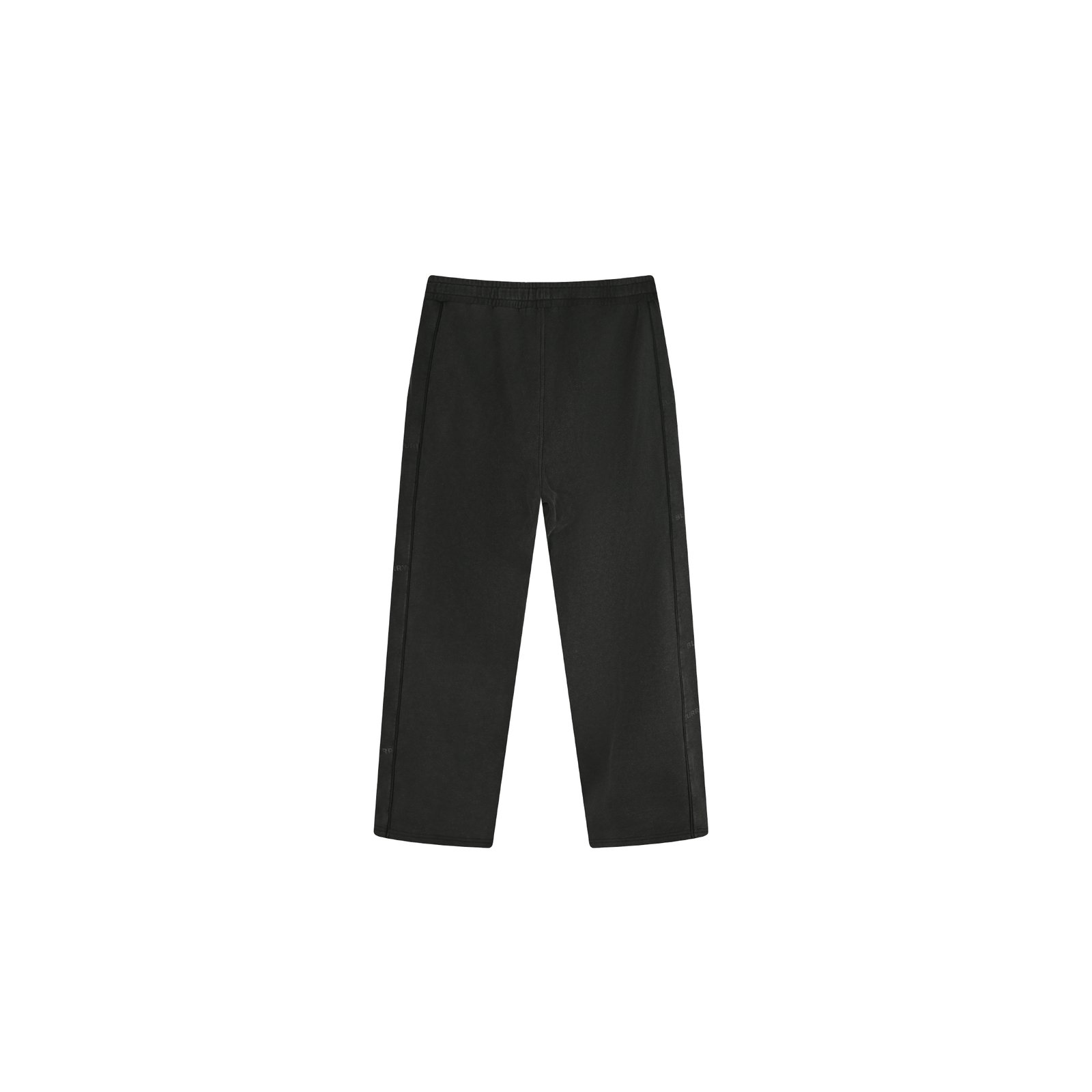 Pattern Washed Black Sweatpants - Image 4