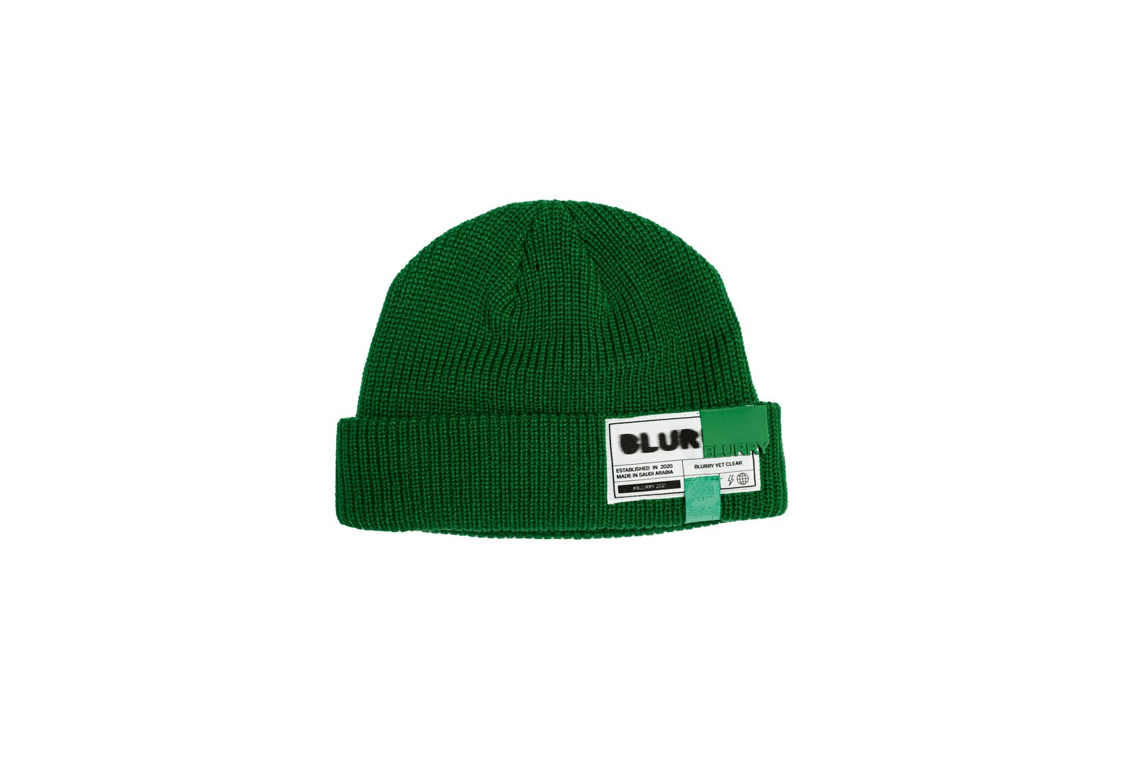 Unisex Green Beanie - صورة 1