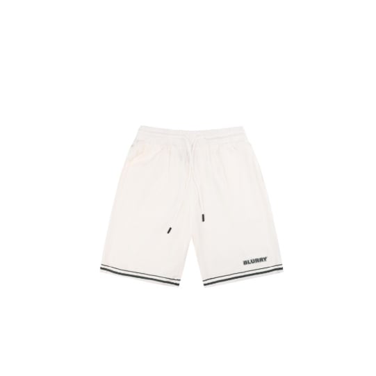 BLURRY AIR linen/cotton graphic short Set - Image 1