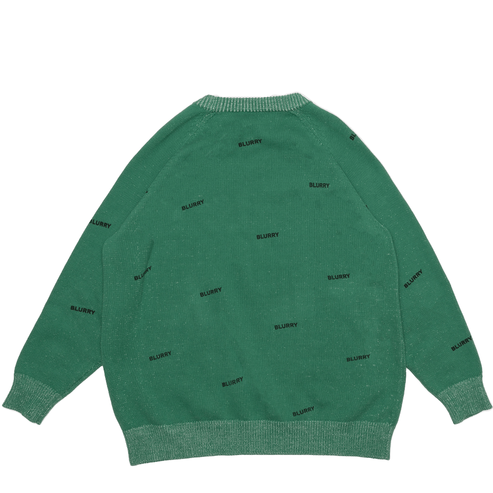 Patterned Green Sweater ( Unisex ) - صورة 3