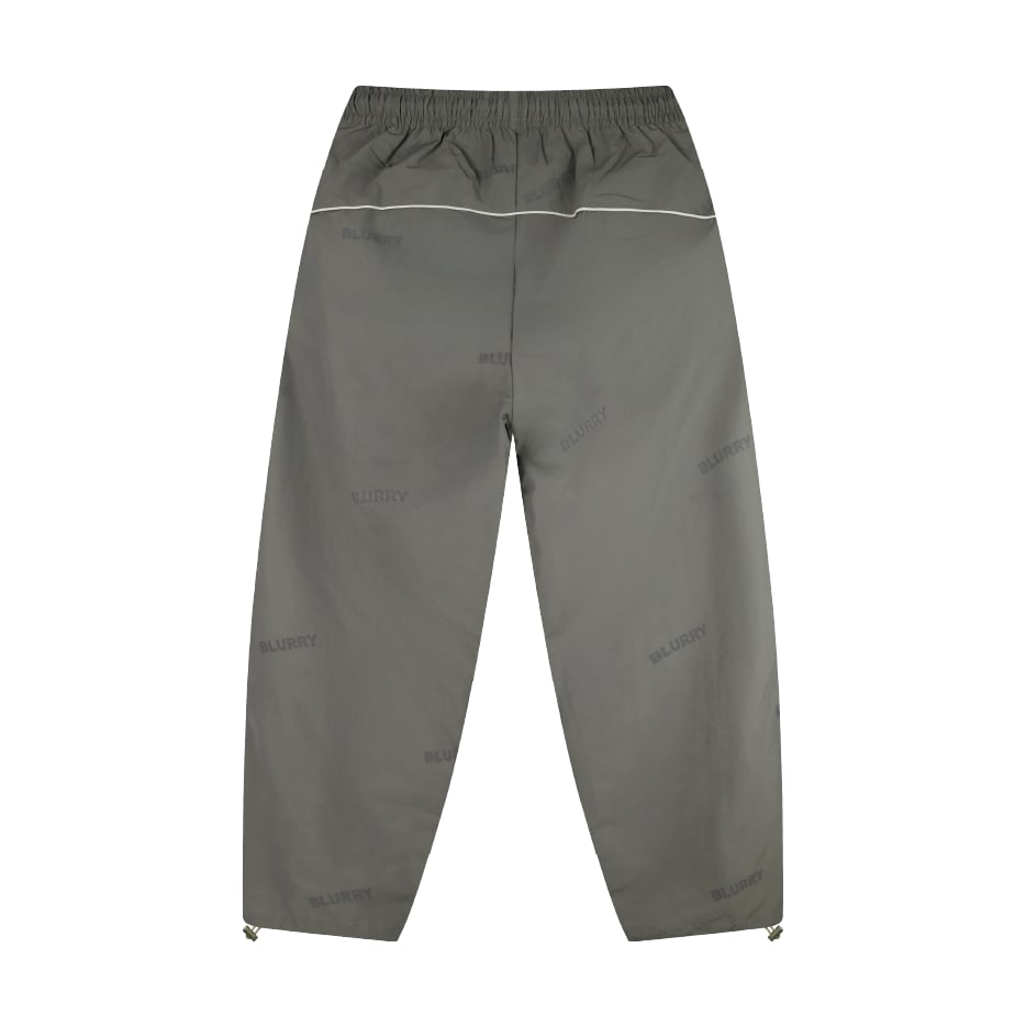Grey Parachute Wide Leg With Logo Pattern (Unisex) - صورة 6