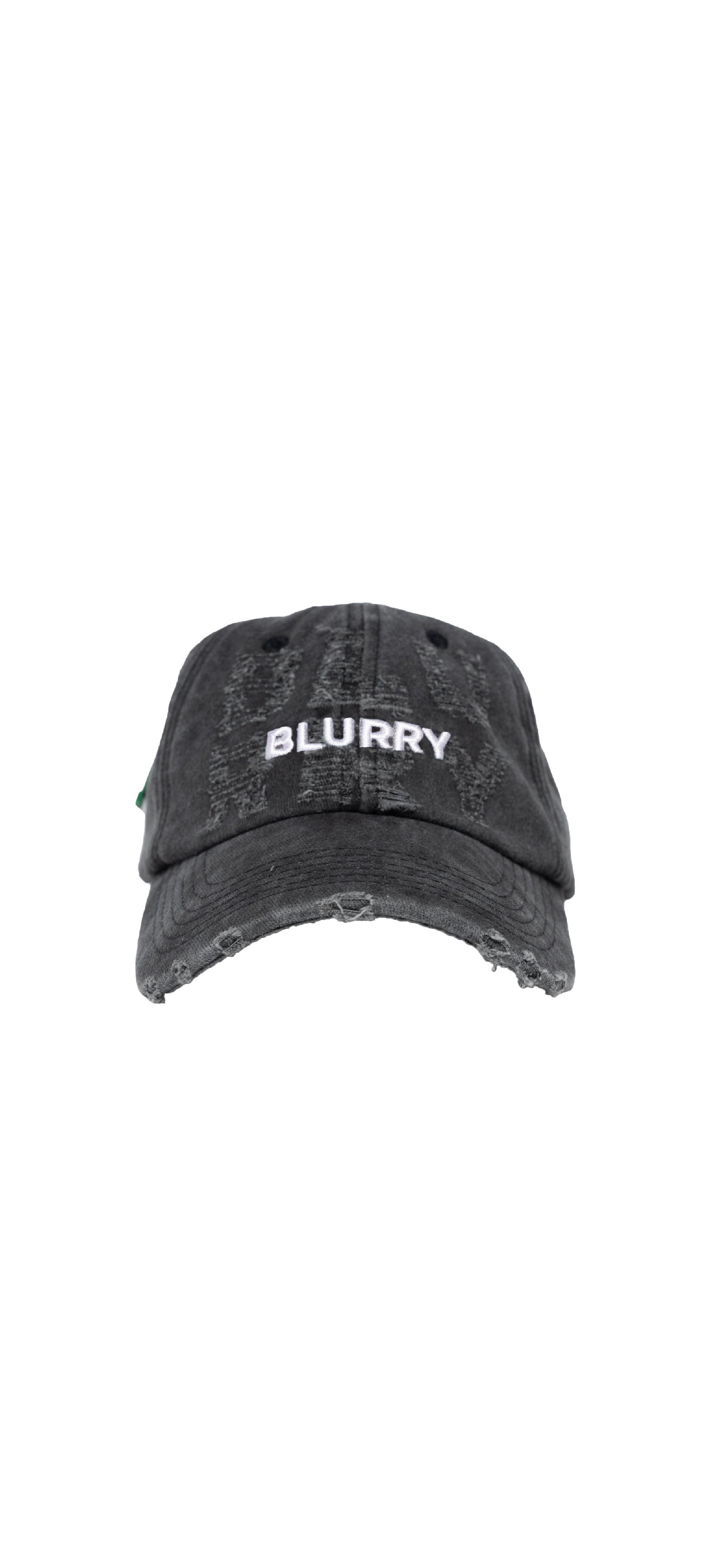 Dark Grey Denim Cap - Image 1