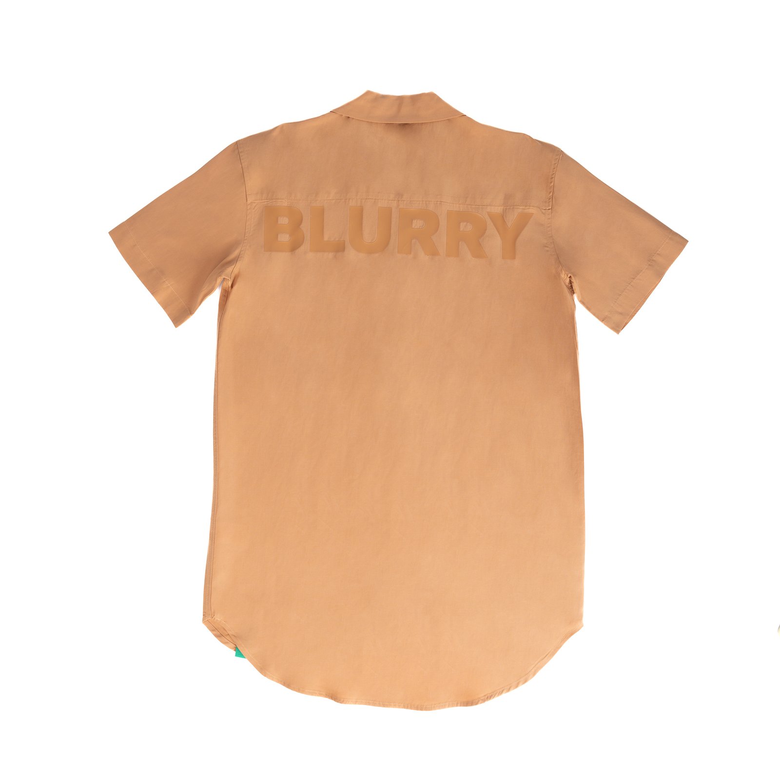Oversized Clay Orange  linen Dress - Image 2