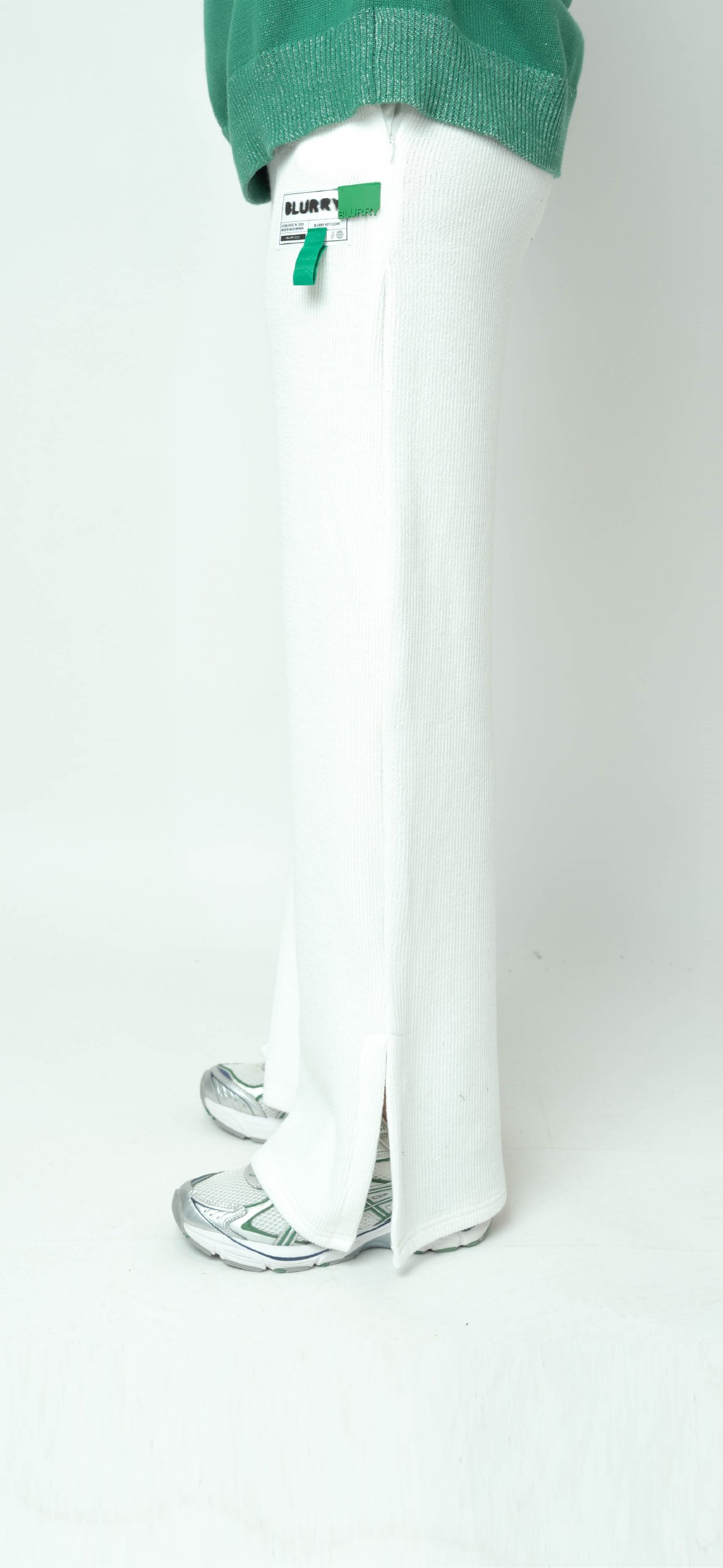 Woman's White sweatpants - Image 3
