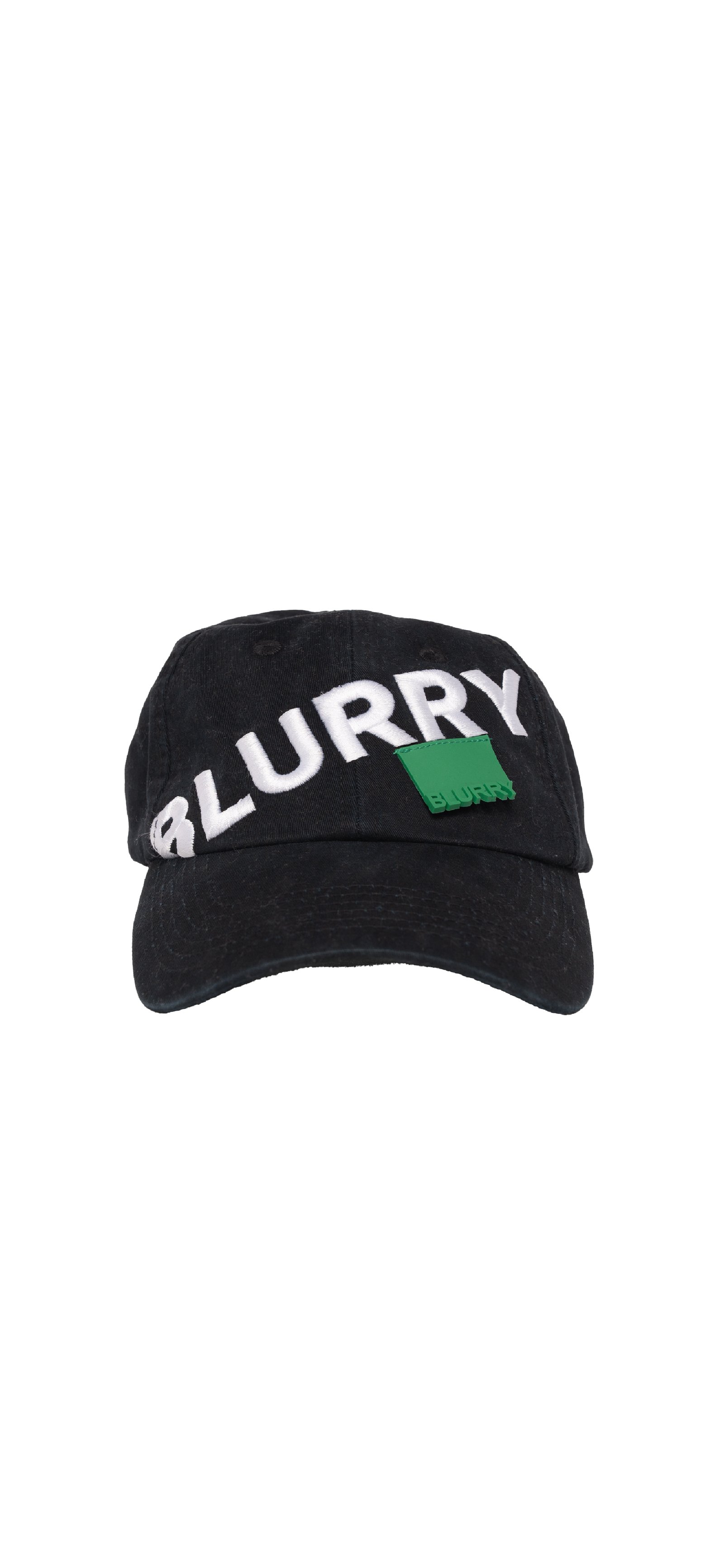Black Denim Cap - Image 1