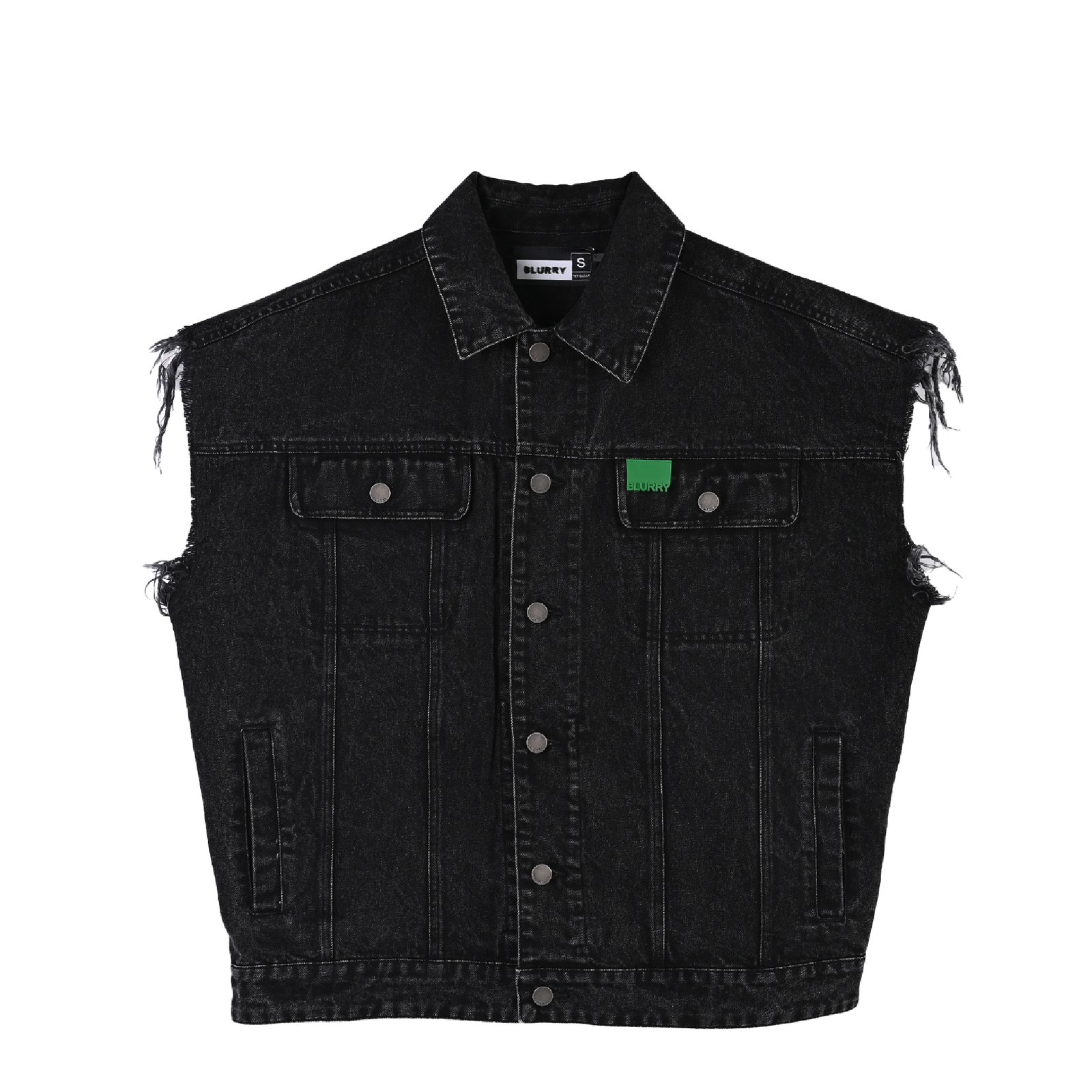 B-logo black vest - Image 2