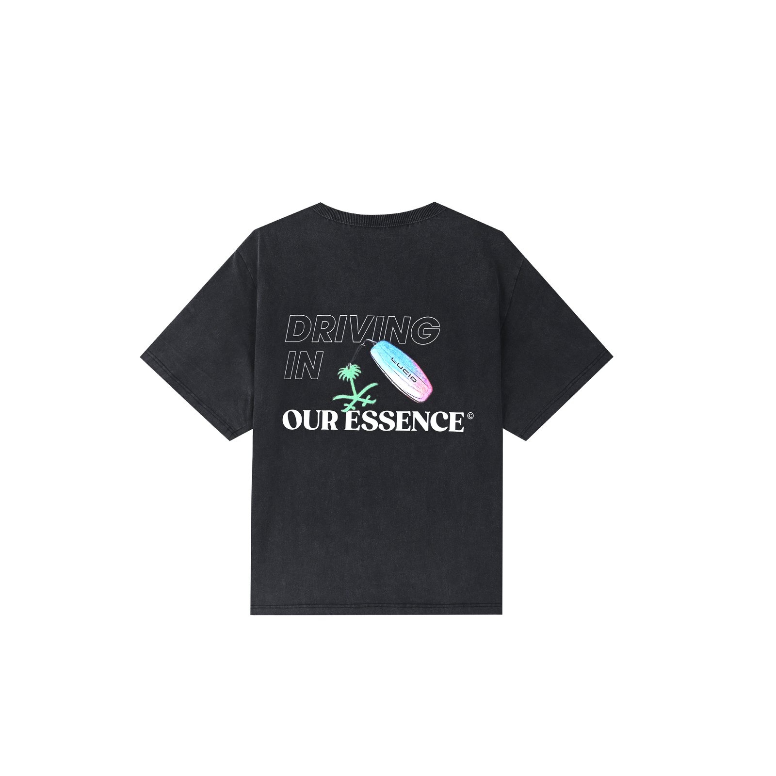 Washed Black T-shirts, Driving in Our Essence - صورة 1