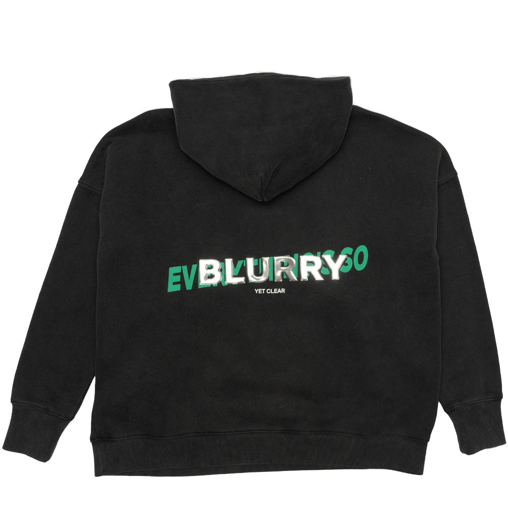 Chrome Black Hoodie ( Unisex ) - صورة 2