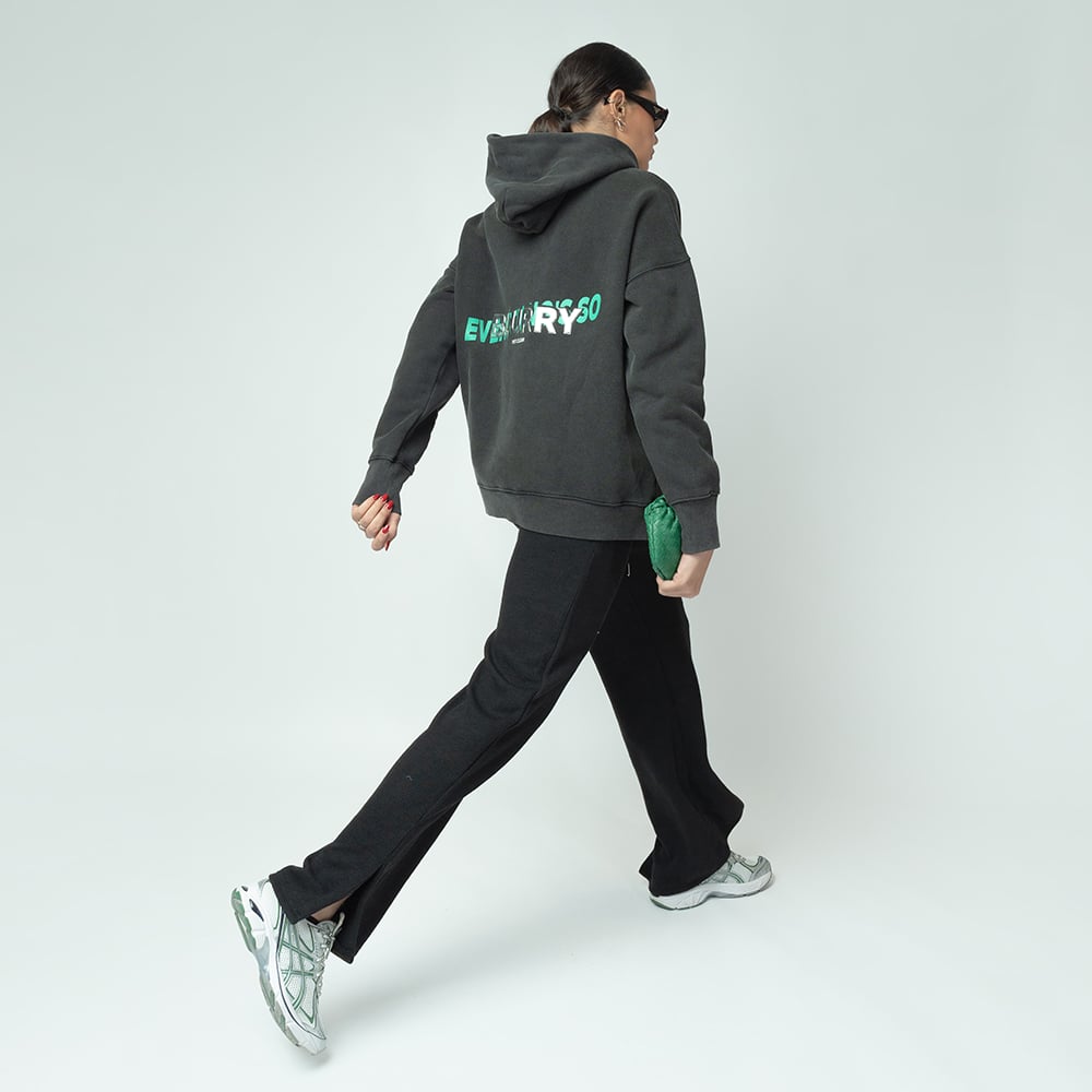 Chrome Black Hoodie ( Unisex ) - صورة 4
