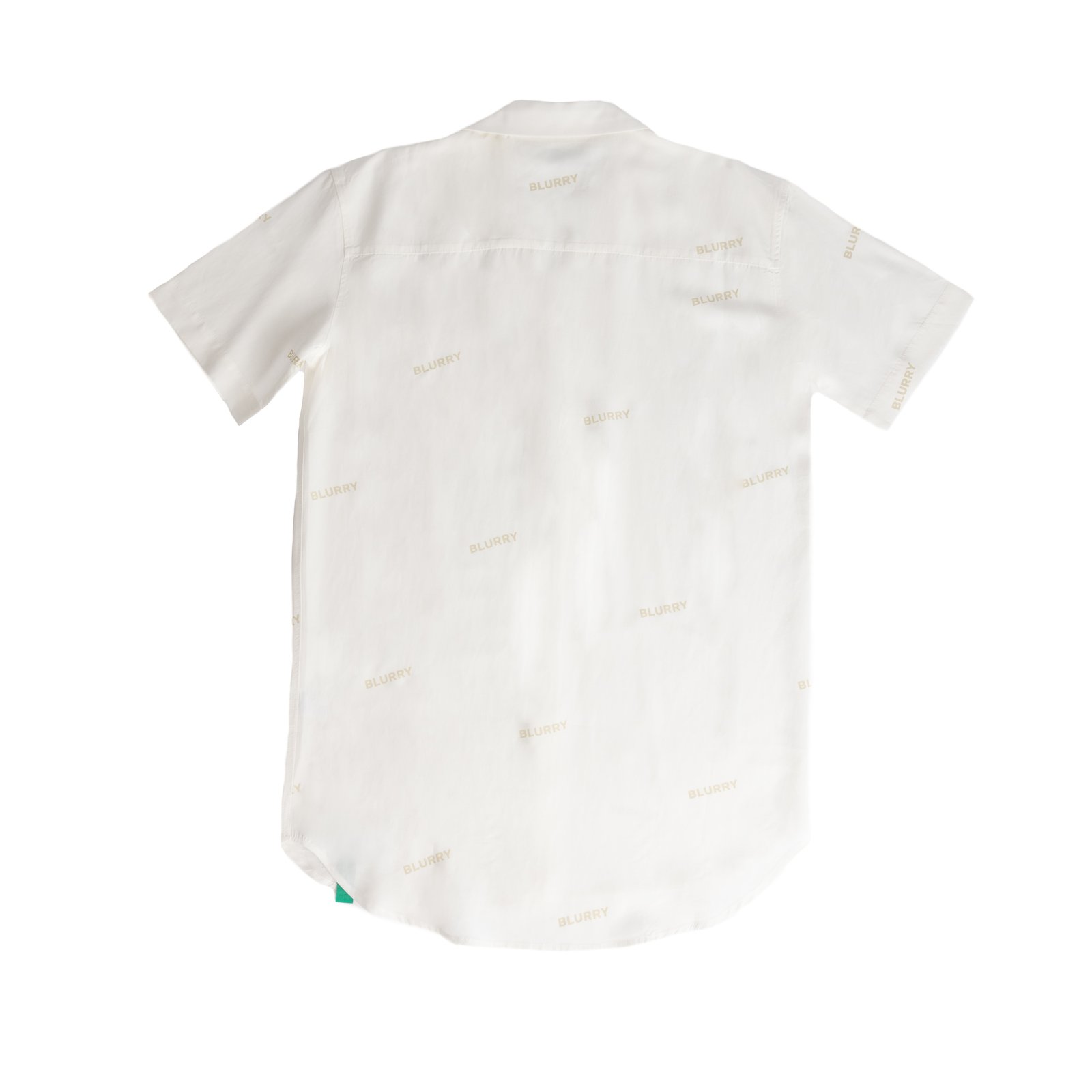Oversized White linen Dress - صورة 2