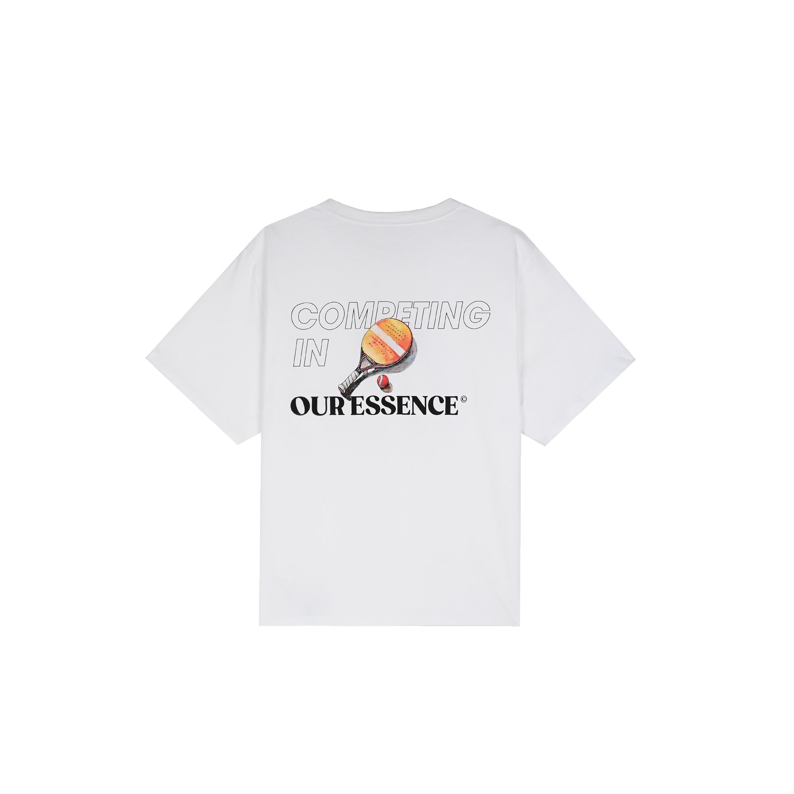 White T-shirts, Competing in Our Essence - Image 1