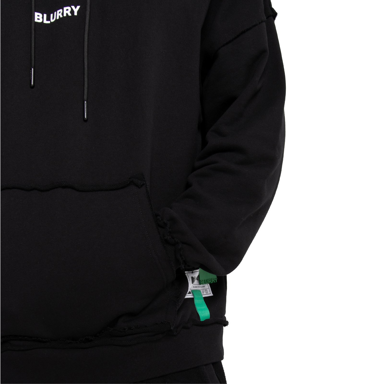 Classic Black Hoodie (Unisex) - صورة 5