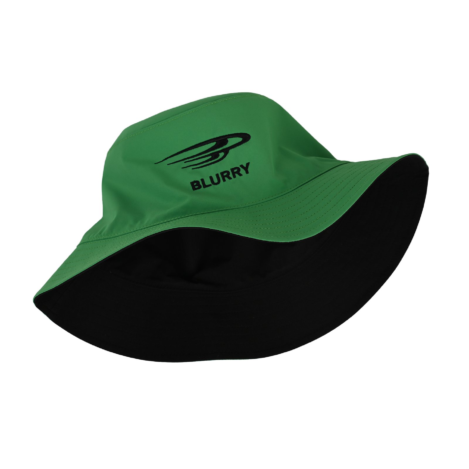 Bucket black/green hat - صورة 3