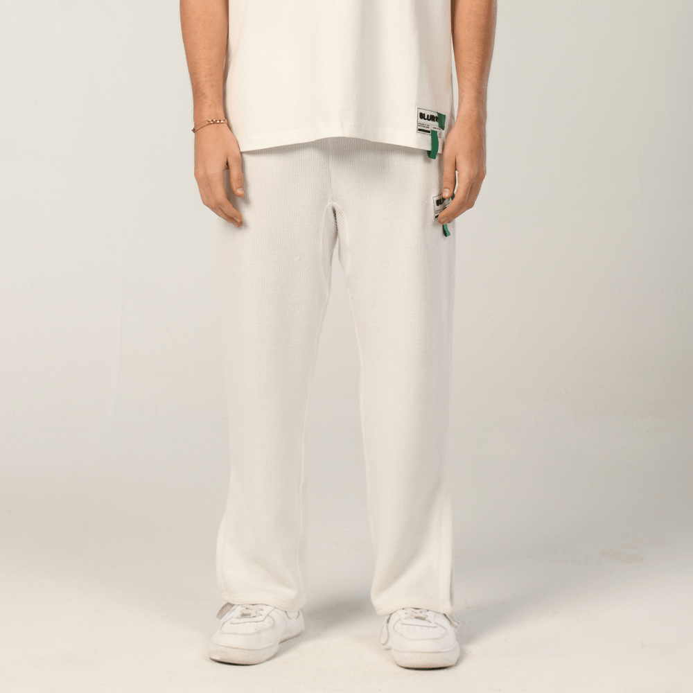 Men's White Sweat Pants  - صورة 3