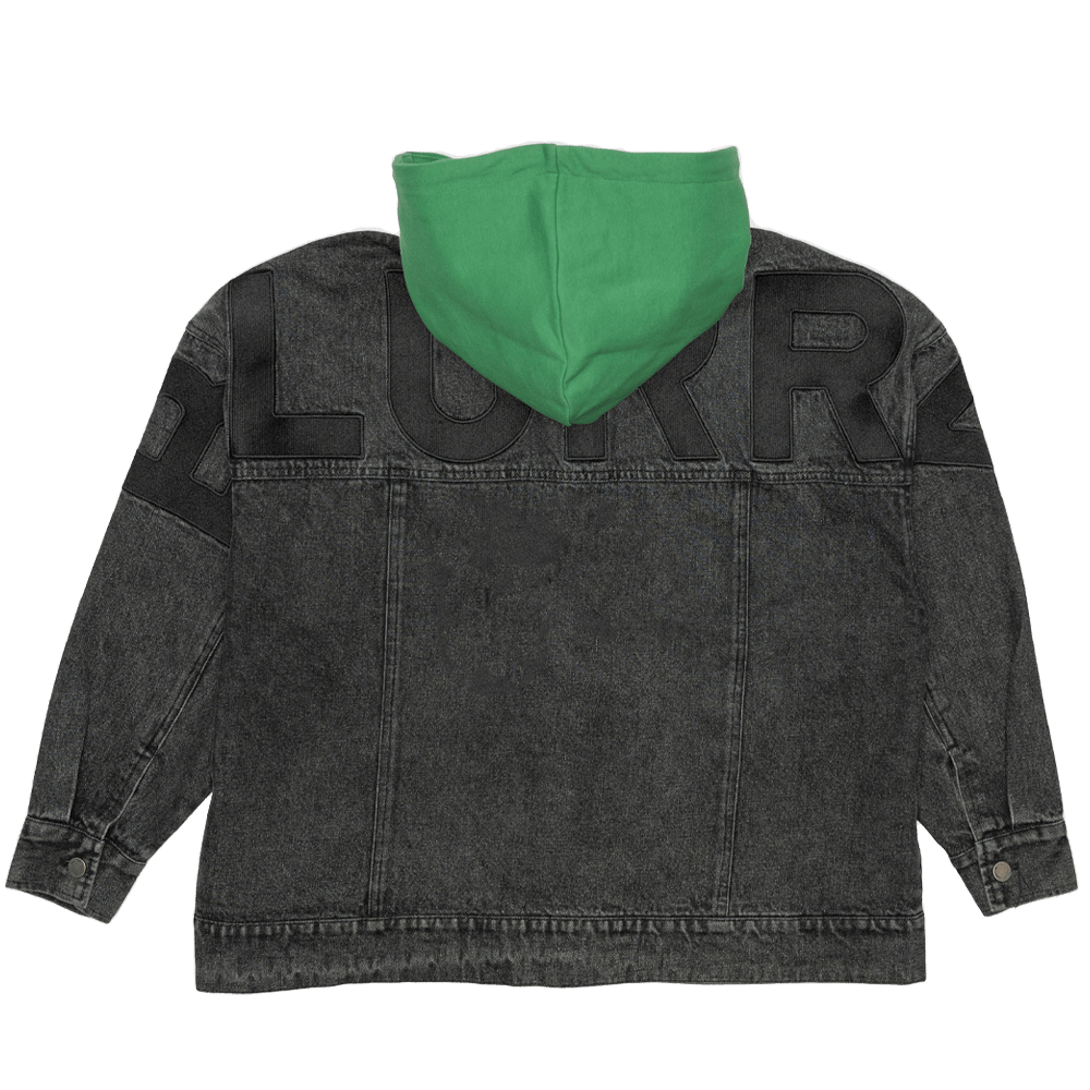 Black Denim jacket (Unisex)  - Image 3