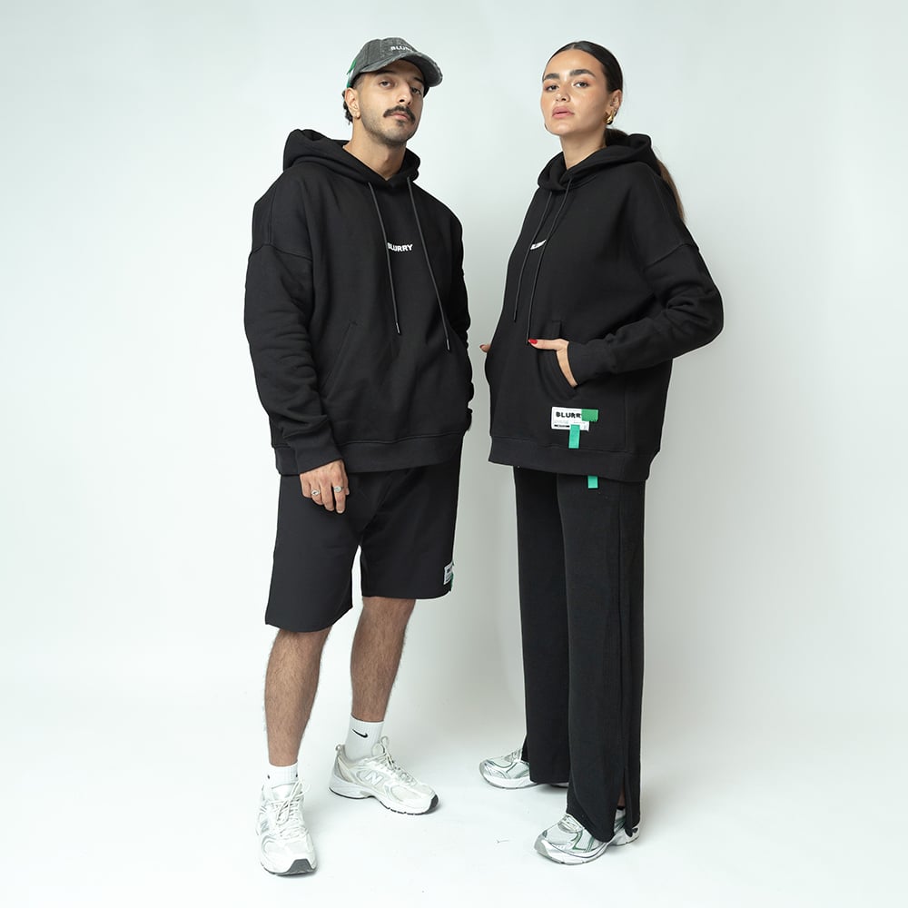 Classic Black Hoodie ( Unisex ) - Image 2